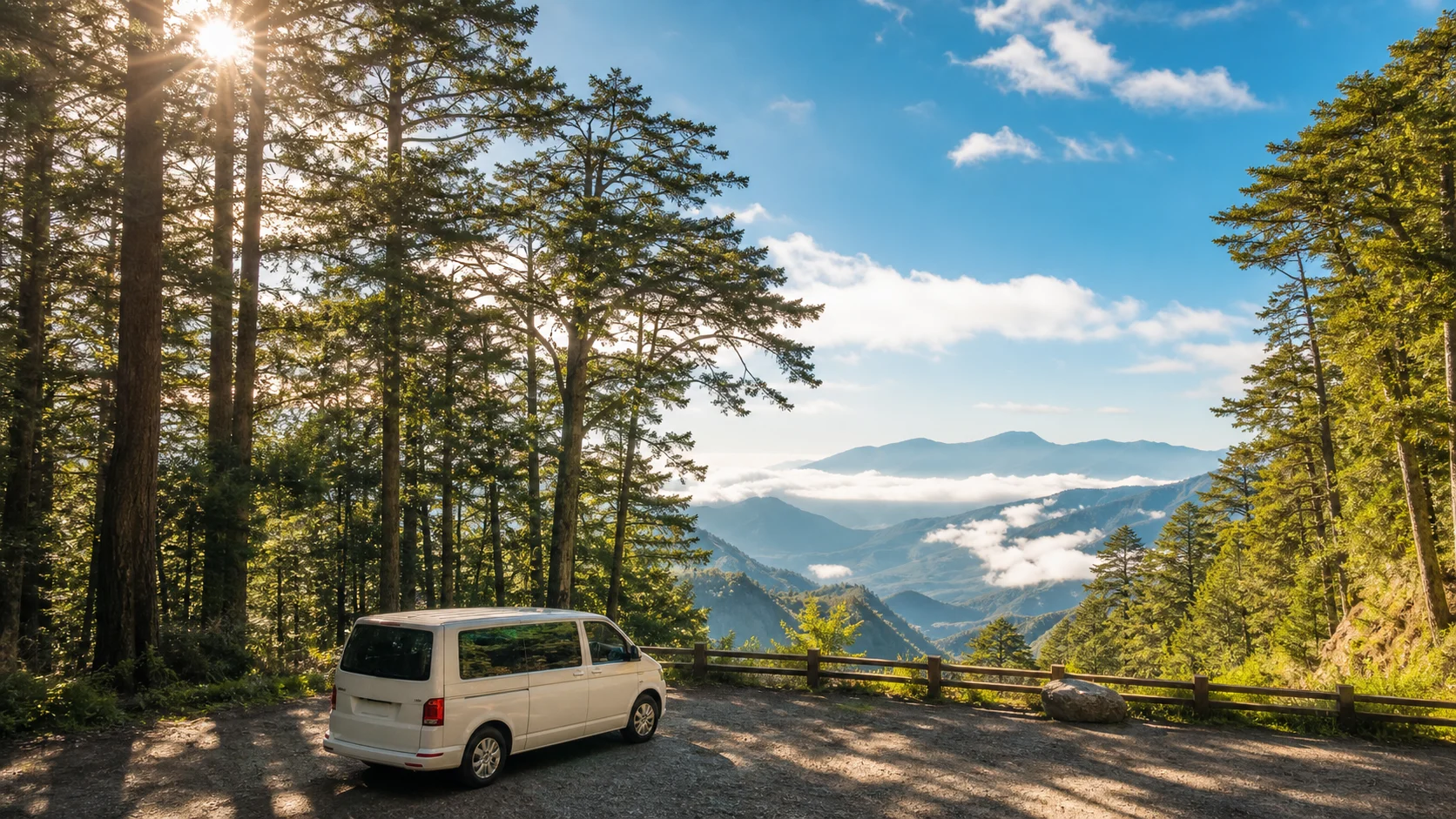 阿里山・嘉義經典慢遊風景示意圖